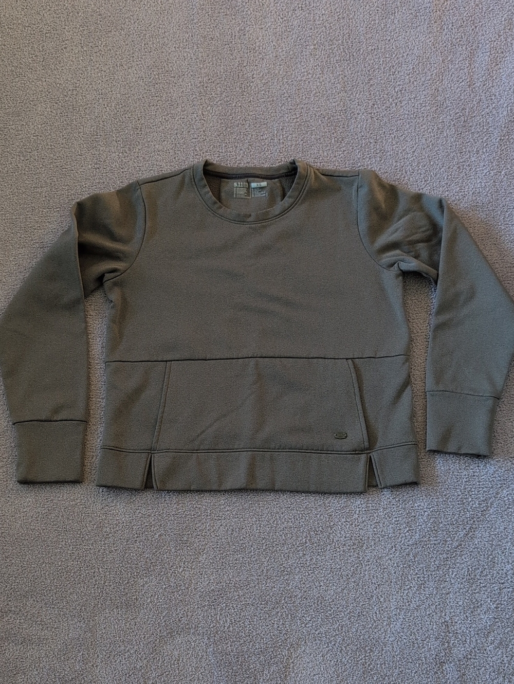 5.11 Tactical Crewneck Sweatshirt in Olive Size XS